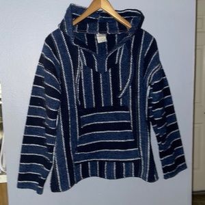 Blue Mexican Baja hoodie